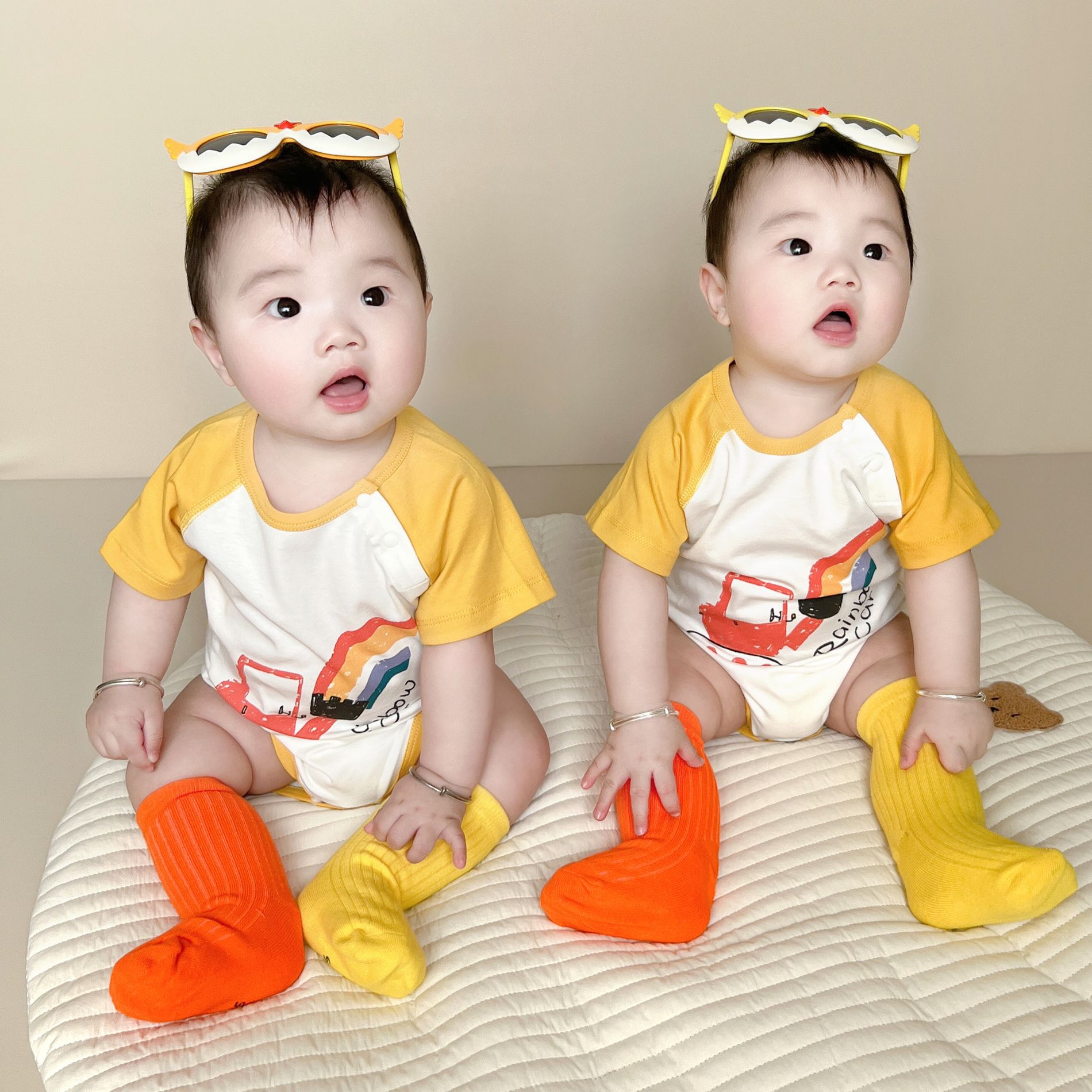 包屁衣婴儿a类连体衣春秋款全棉新生儿哈衣宝宝衣服空调服爬服夏