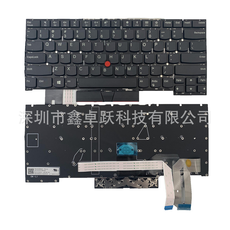 US applicable to Lenovo Thinkpad T490S T495S T13s X1 hermit laptop keyboard US applicable to Lenovo Thinkpad T490S T495S T13s X1 hermit laptop keyboard