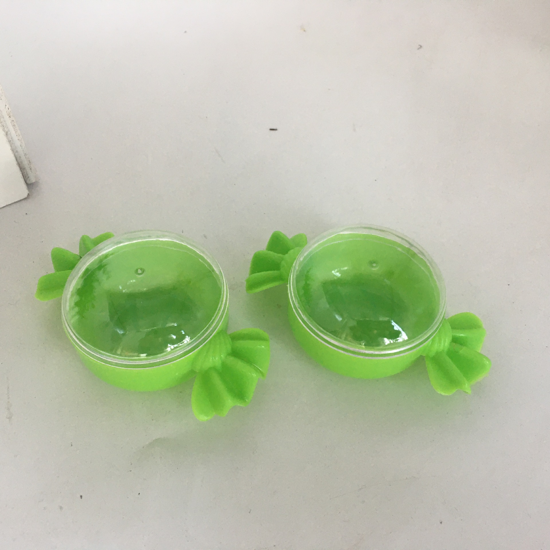 Color de simulación pequeña caja de embalaje de caramelo forma de caramelo juguete para niños caja de embalaje de azúcar caja transparente pequeño juguete