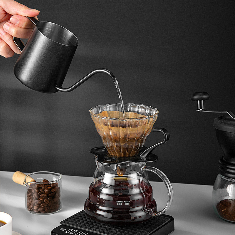 304 ear-hanging coffee hand brewing kettle