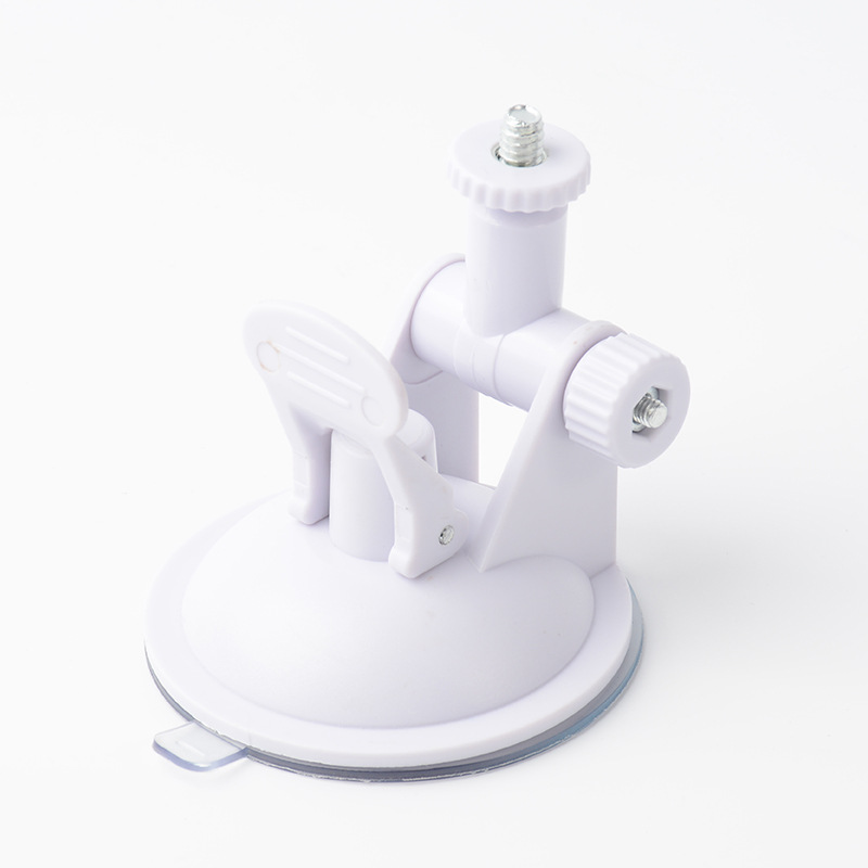 Soporte base de cabeza de tornillo de alto brillo blanco base de ventosa de punto de fábrica 70MM