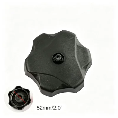 Off-road motorcycle Huayang KT65 85 250, Bosch 52mm inner and outer diameter, Cheetah fuel tank cap, oil bottle cap (Fuel tank) - black-1