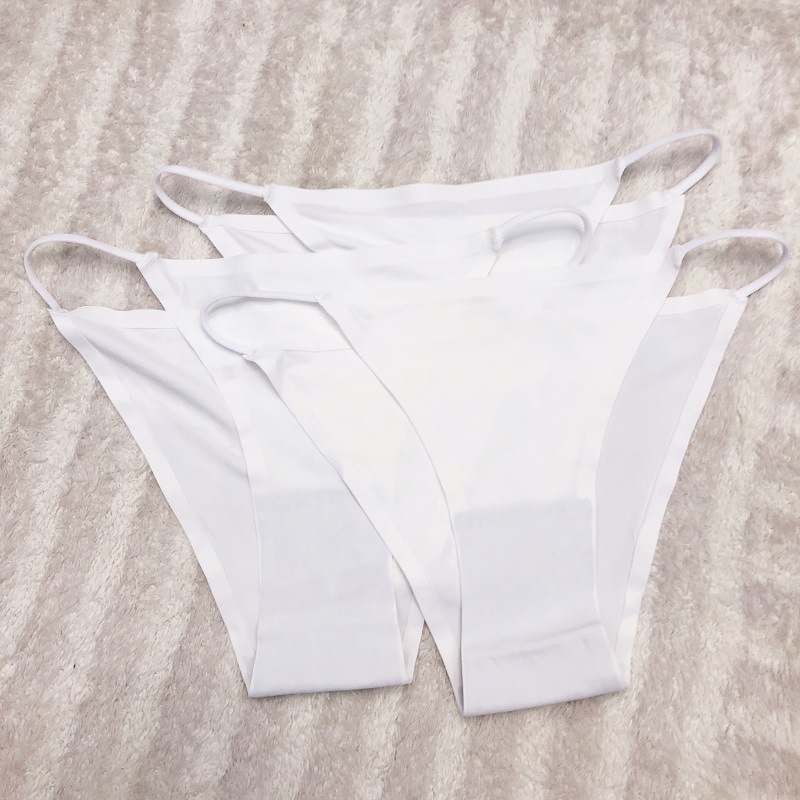 얇은 밴드 비키니 스타일-화이트