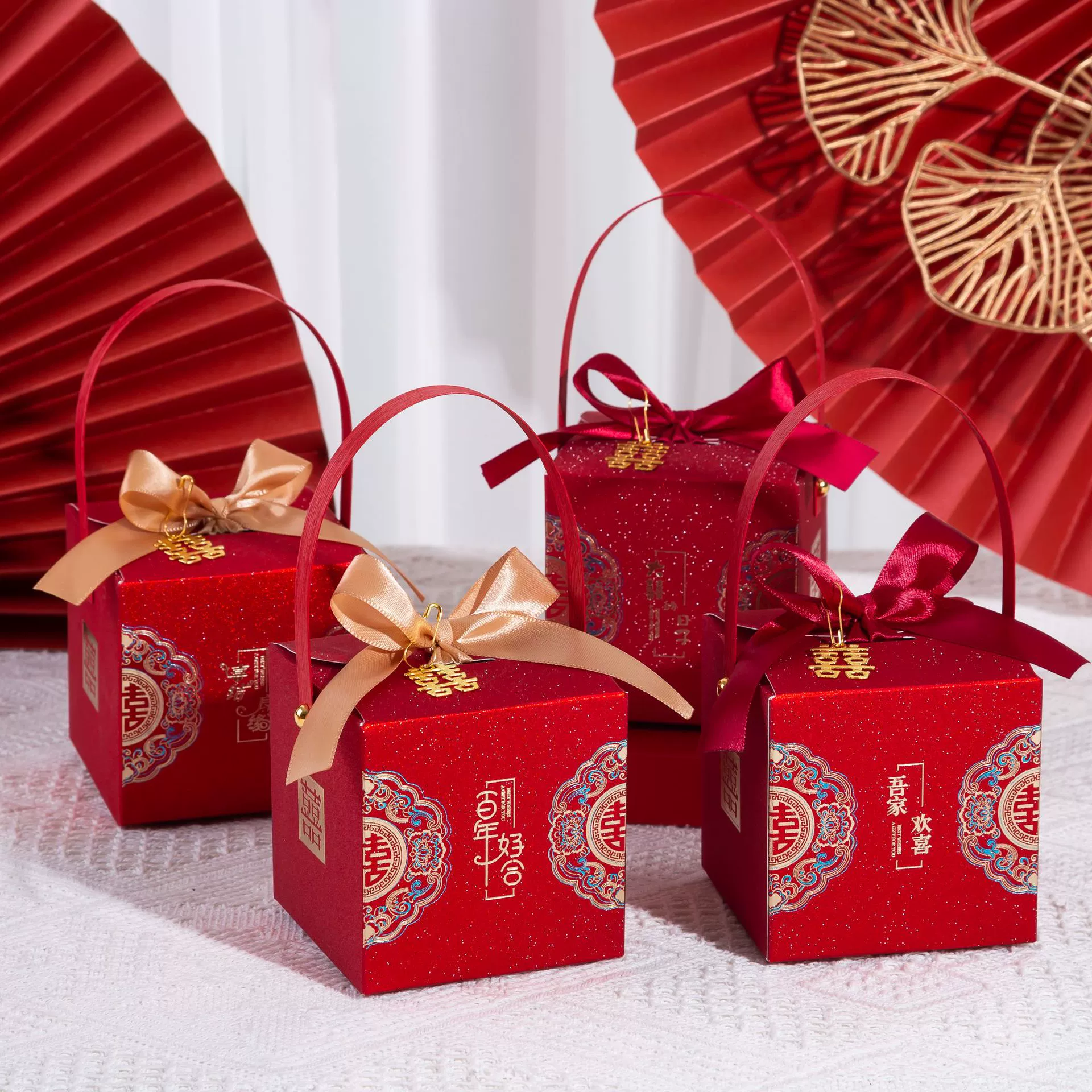 Новая свадебная сахарная коробка свадебная матовая коробка ручной конфеты коробка креативная китайская свадебная конфета коробка оптом