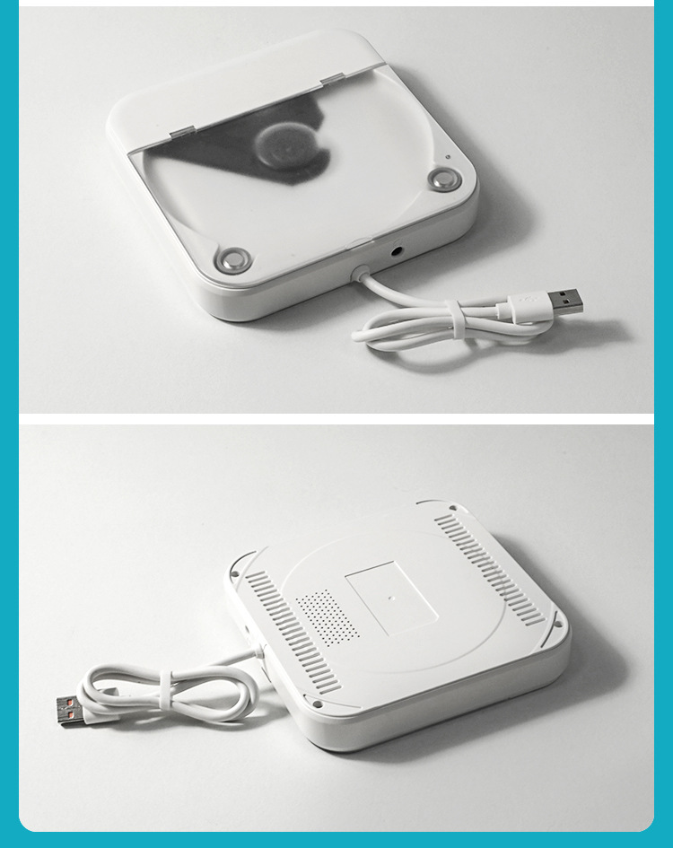 Cross-border new model universal car external CD player with USB connectivity, no decoding required, for use in car CD players