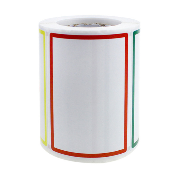 Large self-adhesive sticker handwritten paper picking shelves file…
