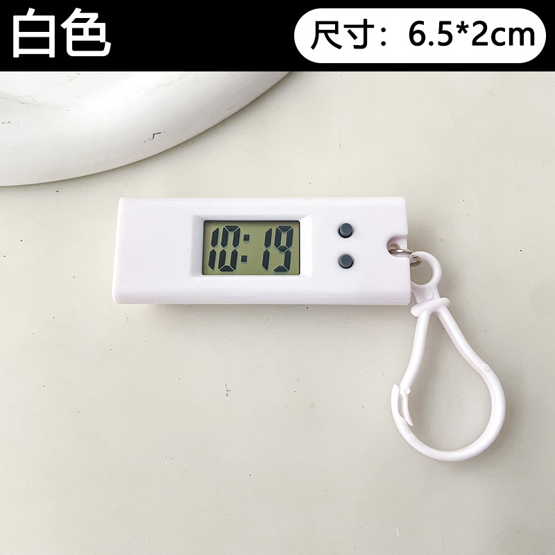 新型台形学生電子時計 静音時刻表 公務員試験専用リマインダー電子時計 小型懐中時計|undefined