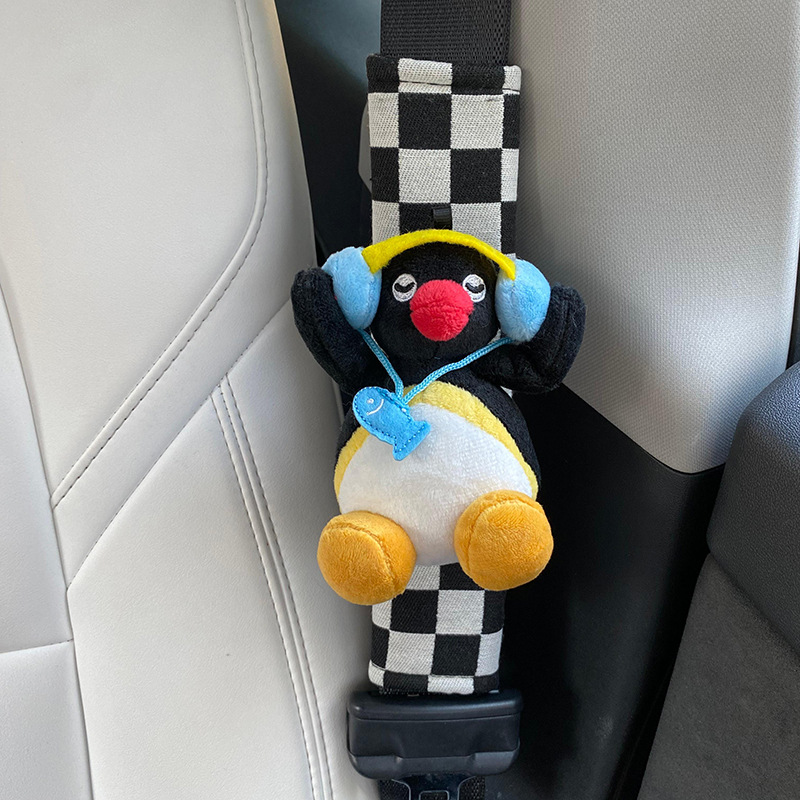 Funda Protectora para Cinturón de Seguridad de Auto de Peluche
