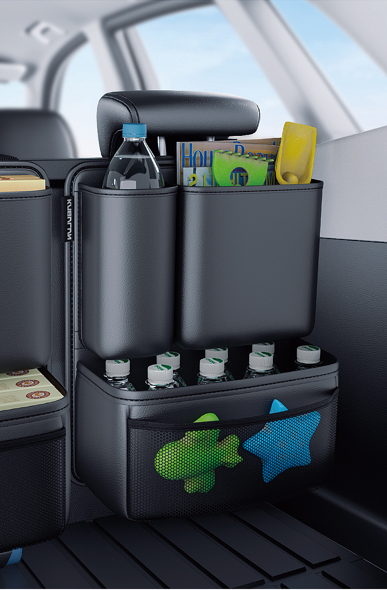 Car Trunk Storage Bag SUV Car Trunk Sorting Car Seat Back Multifunctional Storage Hanging Pocket