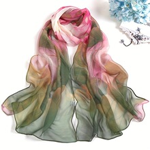 D 65611 Summer Lotus Scarf Beach Shawl �ɻ���ɹ˿�� ����