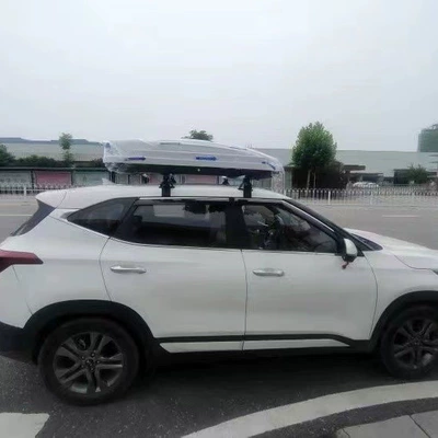 Roof rack Crossbar Aluminum Alloy Roof Modification - 13m-color-one-set-of-silver-thickened-models