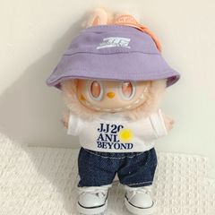 一二三代盲盒拉布布衣服JJ演唱会同款着替LABUBU娃衣周边服饰