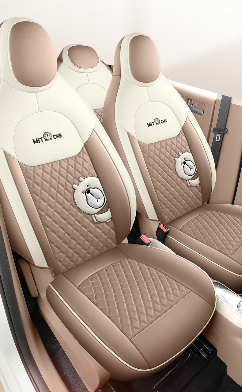 Wuling Hongguang Mini Fourth-Generation Seat Covers, Four-Door Version, Mini Macaron, Fourth-Generation Seat Covers, Mini Ev Car Decoration