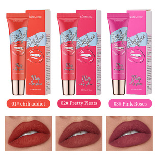 Kormesic Matte Liquid Lip Gloss Lip Gloss Tube Lip Glaze Cross-Border Export Manufacturer Wholesale