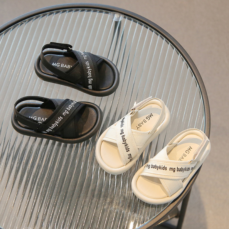 Dětské sandály pro volný čas a k vodě se suchým zipem_voghion.com