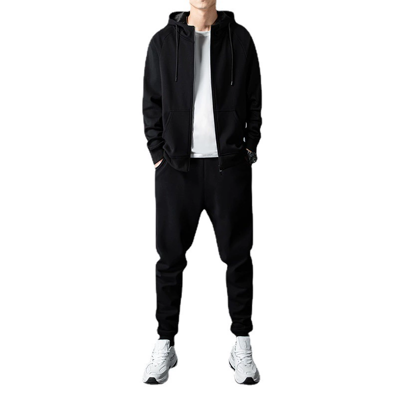Cotton sweatshirt, autumn warm set, warm sports suit, hoody