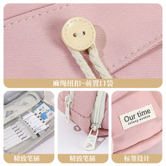 2024 new style of junior high school pencil case for high-value primary school students pencil case for large capacity pencil case for men's pencil case for men
