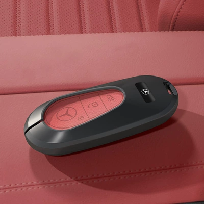 Car key bag | E300L Car C200L Shell - type-c-gun-color-bangladesh-red-single-key-cover