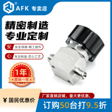 出口品质AFKLOK手动低压隔膜阀EP级1/4焊管卡套高品质厂直销