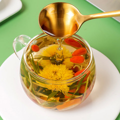 Honeysuckle, chrysanthemum tea, same style, cassia seeds and kumquat dried combination scented tea source factory wholesale