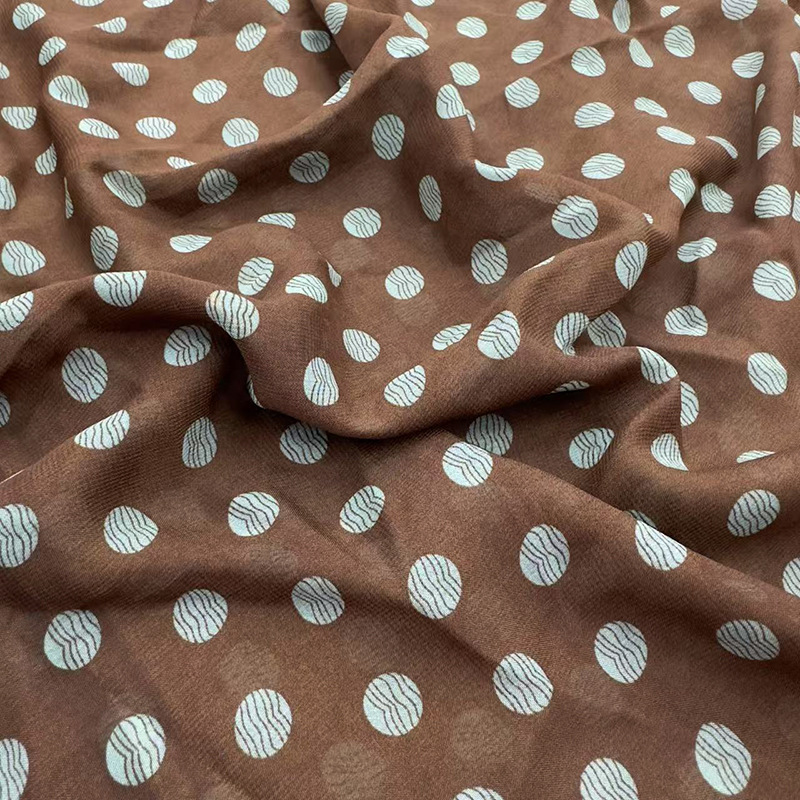 75D*75D*150cm*60*반응성 인쇄*폴카 도트 인쇄*190T*#1