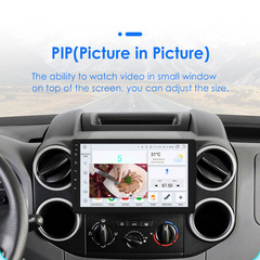 Suitable for the 08-19 Citroen B9 Peugeot Partner Android intelligent large screen in car central control navigation system