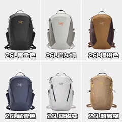 现货 始祖鸟 26L双肩包运动休闲登山男女背包 防水耐磨旅行包鸟潮