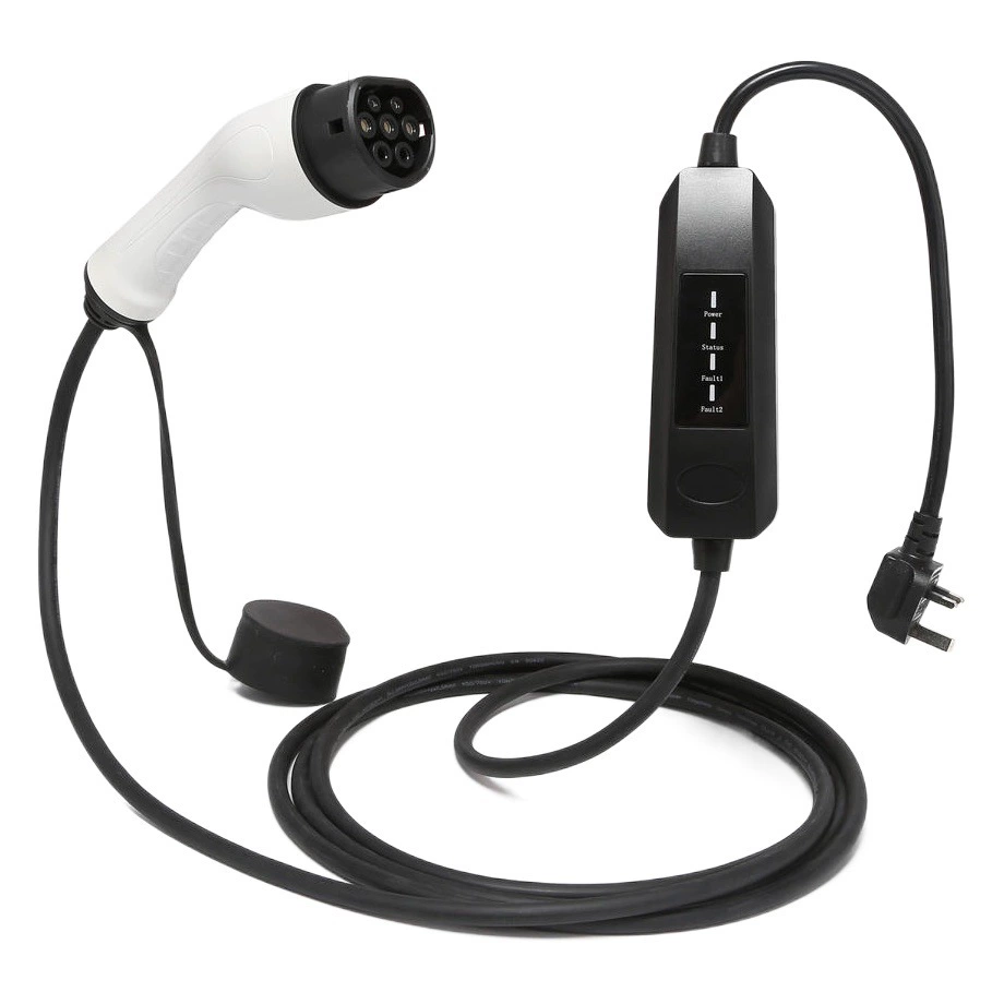 16A 32A зарядное устройство для электромобиля портативное зарядное устройство EV Бытовая зарядная куча GBT Type2 с автомобильной зарядкой