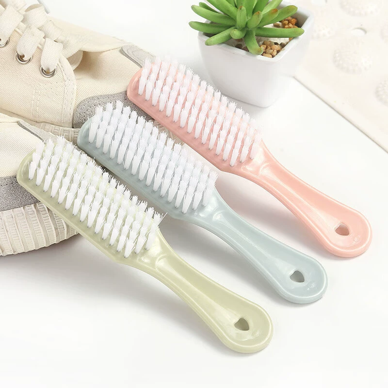 Soft harmless hygienic universal plastic shoe brush