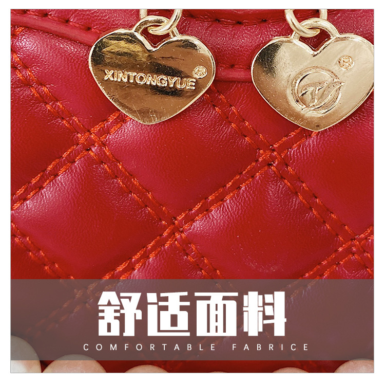 Lingge Pearl Chain Children's Bag Fashion One-shoulder Messenger Bag Coin Purse display picture 10