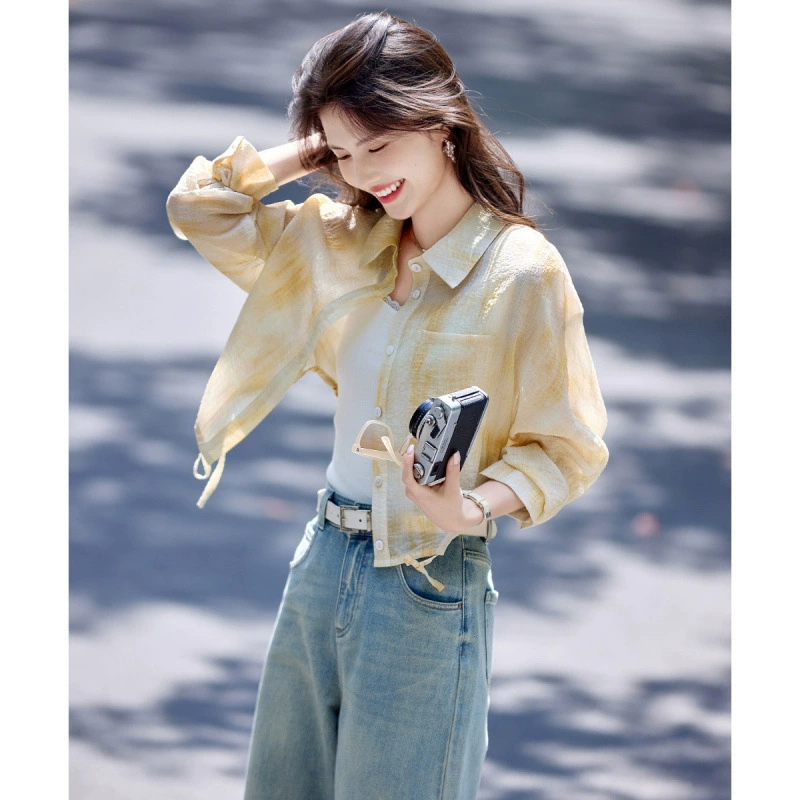 Summer travel light and thin breathable trend jacket