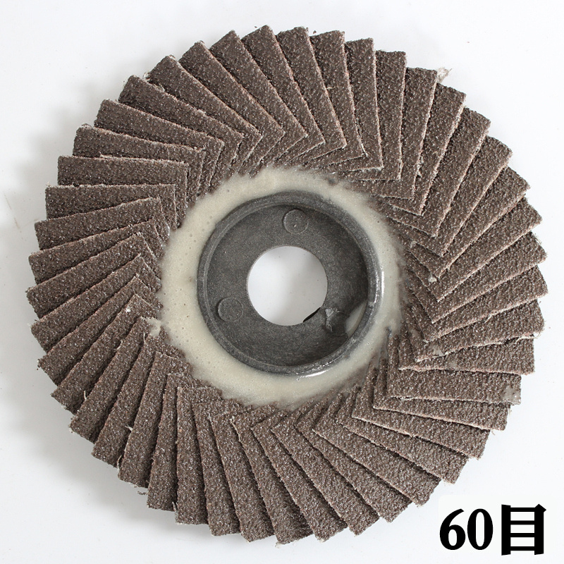 100 hojas de pulido de molino angular de acero inoxidable, hojas de pulido de impulsor, paño de abrasiva, hojas de pulido de persianas