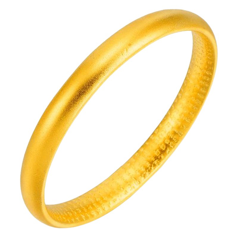 Moda imitación 3D oro duro corazón Sutra patrimonio pulsera de las mujeres Chapado en cobre 999 oro antiguo pareja Vietnam oro pulsera