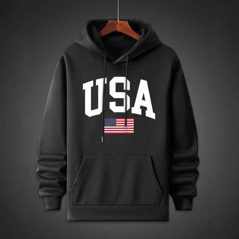 Dark Sweatshirt Women's Hoodie Gothic Couple Harajuku Large Size American Print Hooded Sweatshirt