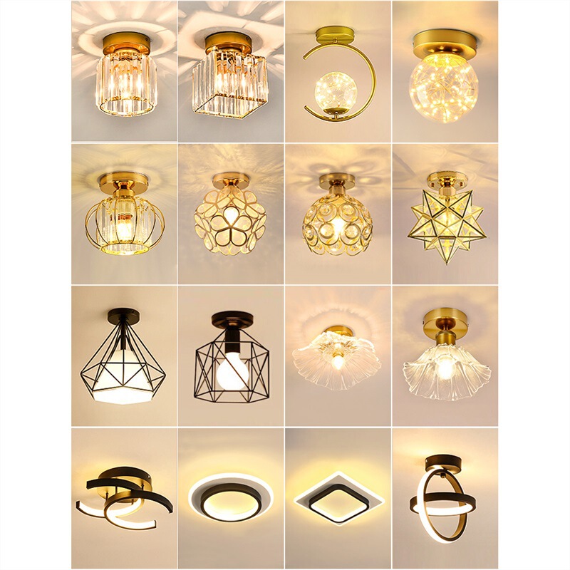 Ceiling Light Creative Hall Averandaways Light Crystal Entrance Balcony Bedroom Light Modern Simple Nordic Lamps Ceiling Light Creative Hall Averandaways Light Crystal Entrance Balcony Bedroom Light Modern Simple Nordic Lamps