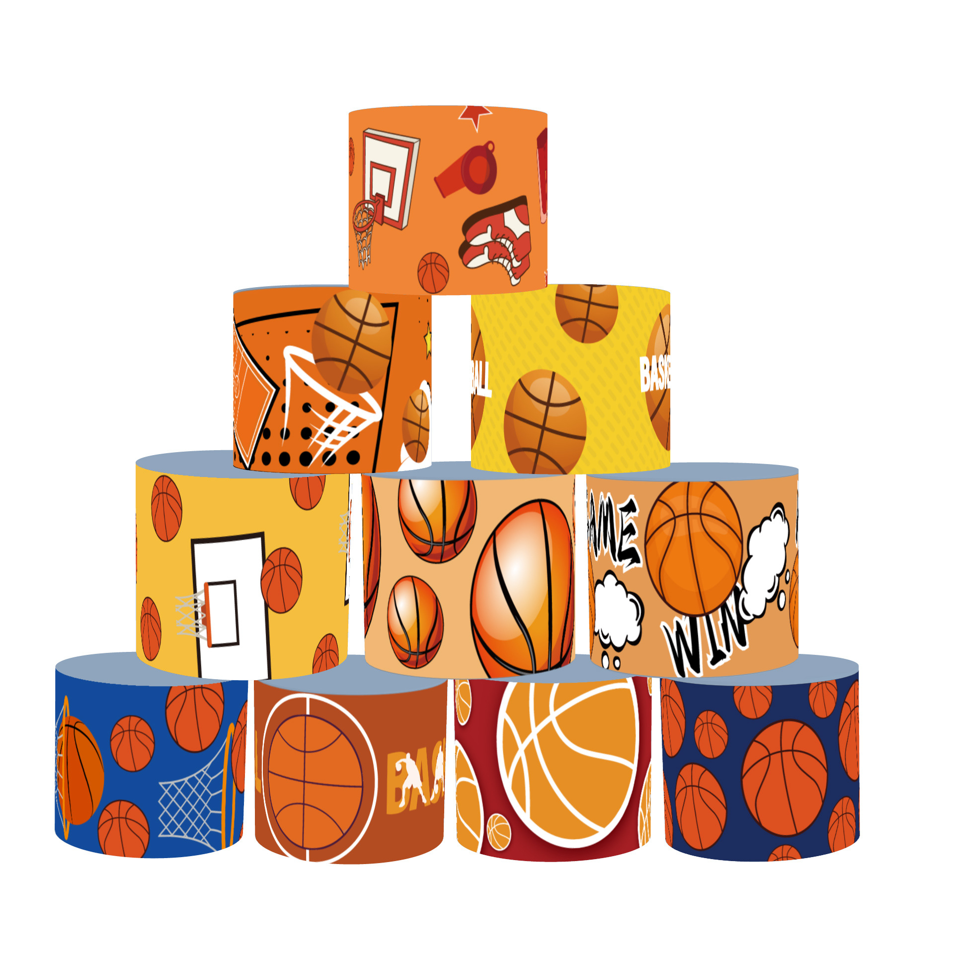 Seleccionar estrictamente la Copa del Mundo de baloncesto Amazon collar de PVC batería anillo pulsera juego de estilo deportivo para niños