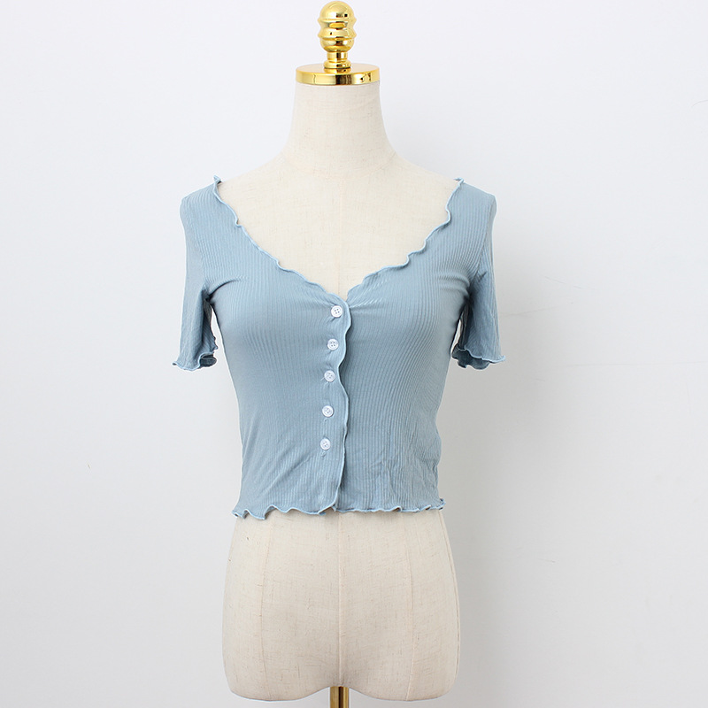 Короткий синий