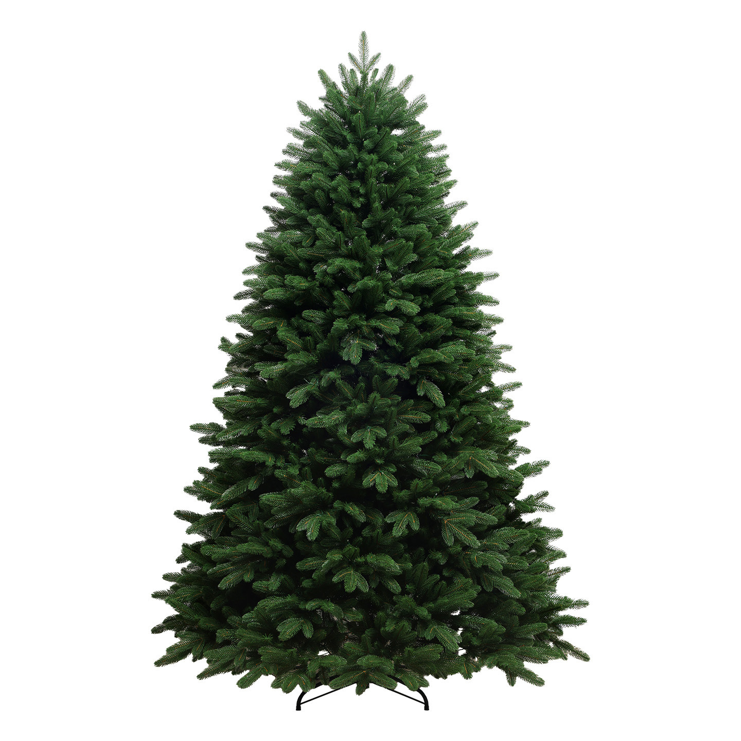 Decoración de Navidad PE híbrido árbol de Navidad nuevo cifrado gran luminiscencia doméstica decoración de la sala de estar árbol desnudo árbol automático