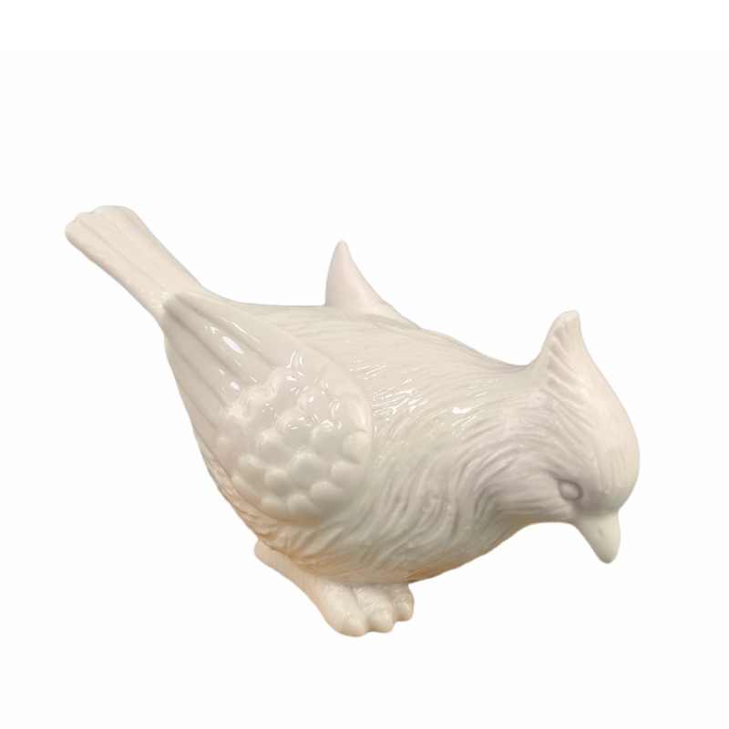 Cerámica ornamentos pájaros escritorio porche animal sala de estar decoración artesanía simple hecha a mano