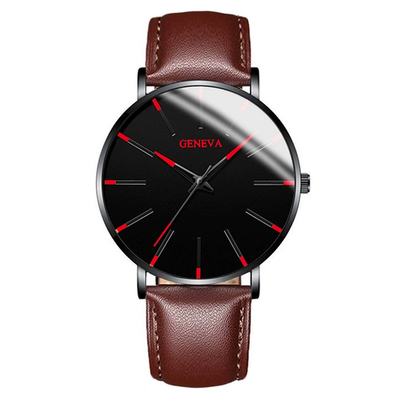 Men's Swiss‑Style Watch, Quartz Movement, 42 mm Dial, Metal Bracelet (230 mm)