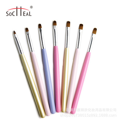 Foreign trade Selling Nail enhancement Brushes Semicircle Phototherapy Pen source factory Supplying Phototherapy suit Nail enhancement Phototherapy Pen