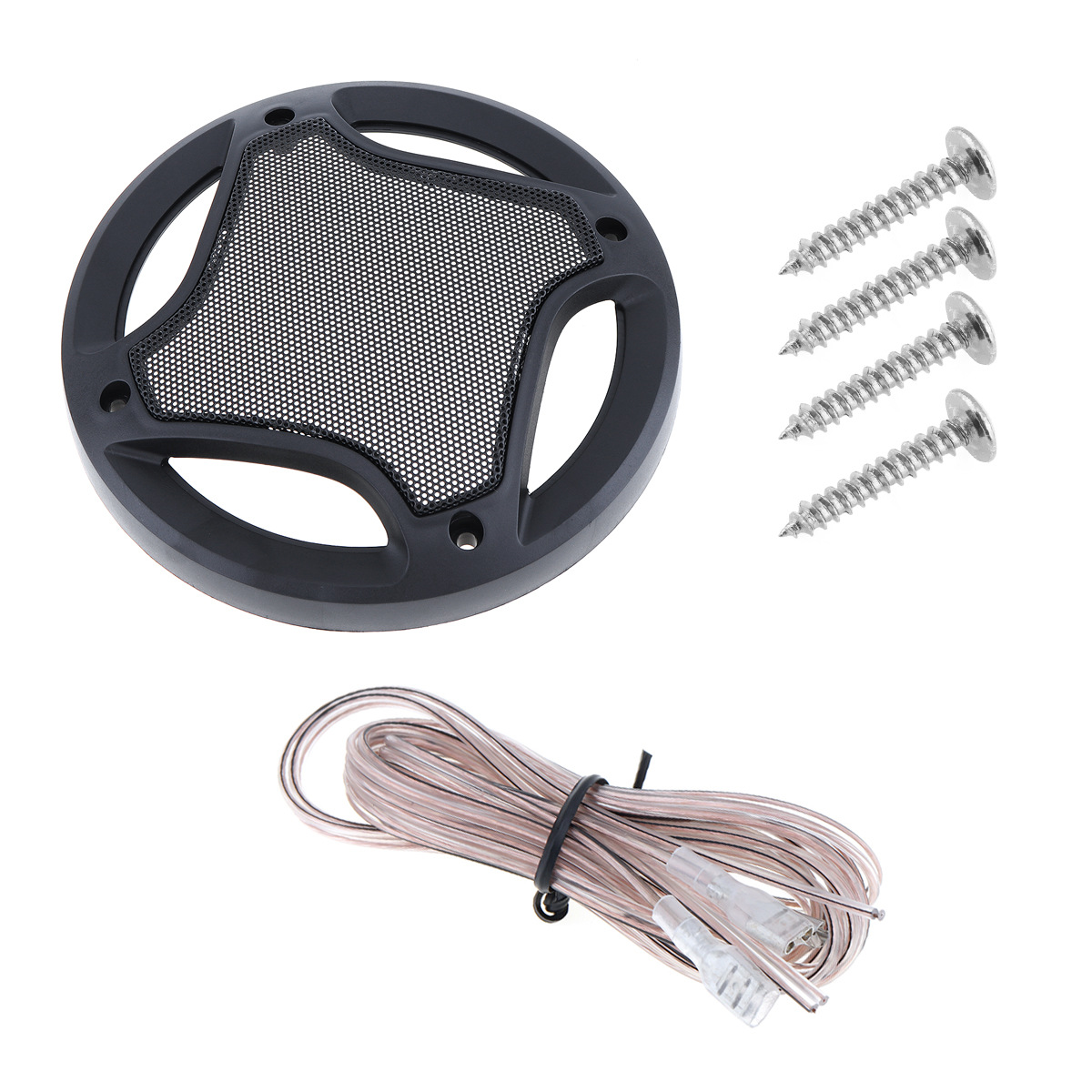 Los altavoces están disponibles en stock para altavoces de coche de 4 pulgadas, suministros de audio para coche de 5 pulgadas transfronterizos y altavoces coaxiales de 6 pulgadas.