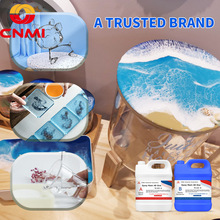 高粘环氧树脂AB胶1:1海浪画海浪效果制作材料桌面涂层无溶剂滴胶