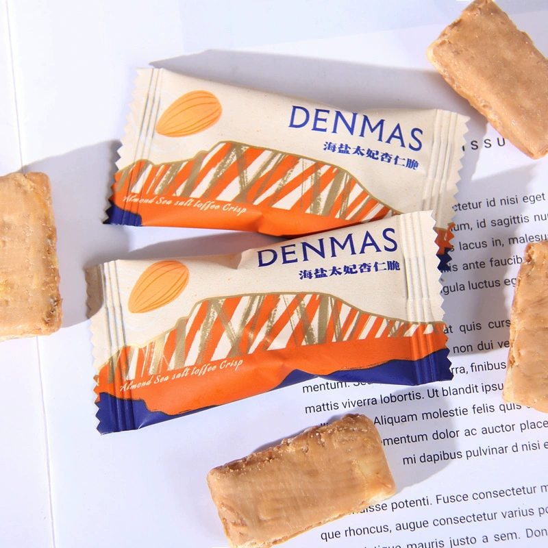 DENMAS морская соль ириски миндальный ноплот карамельный ниндзя свадебный конфет свадебный сувенир специальные закуски