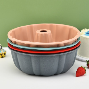Spot Silicone Cake Mold Round Earless Pumpkin Cake Mold Food Grade Silicone Mousse Mold Baking Utensils
