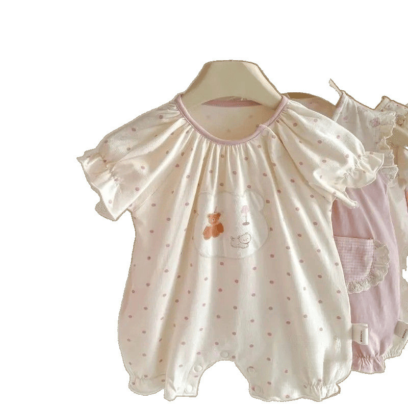 2025夏季婴儿夏装薄款包屁衣儿衣服女宝宝连体衣夏季哈衣|undefined