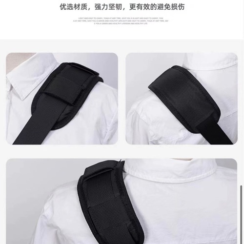 Detachable shoulder pad laptop bag single strap guitar strap pressure relief backpack breathable multi-functional
