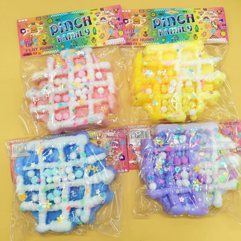 ピンチシミュレーション食品おもちゃピーナッツピンチドーナツソフトプラスチック減圧おもちゃ減圧泥高価値卸売|undefined
