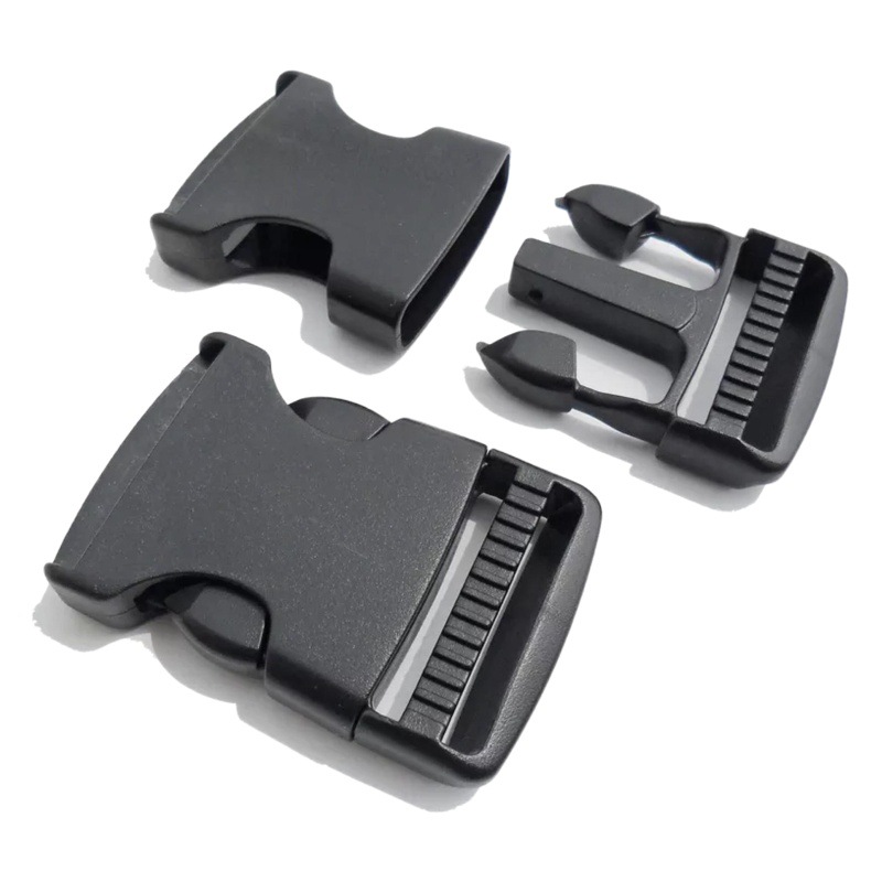 In-Stock Supply of Plastic Buckles, Pom Plastic Waist Bag Clasps, Luggage Accessories, Outdoor Backpack Buckles, Adjustable Snap Buckles