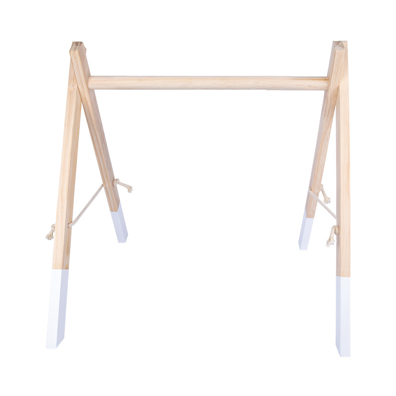 Diapositiva de madera interior swing escalada en roca combinación hogar pequeño juego paraíso Amazon Marco de escalada de madera maciza para niños